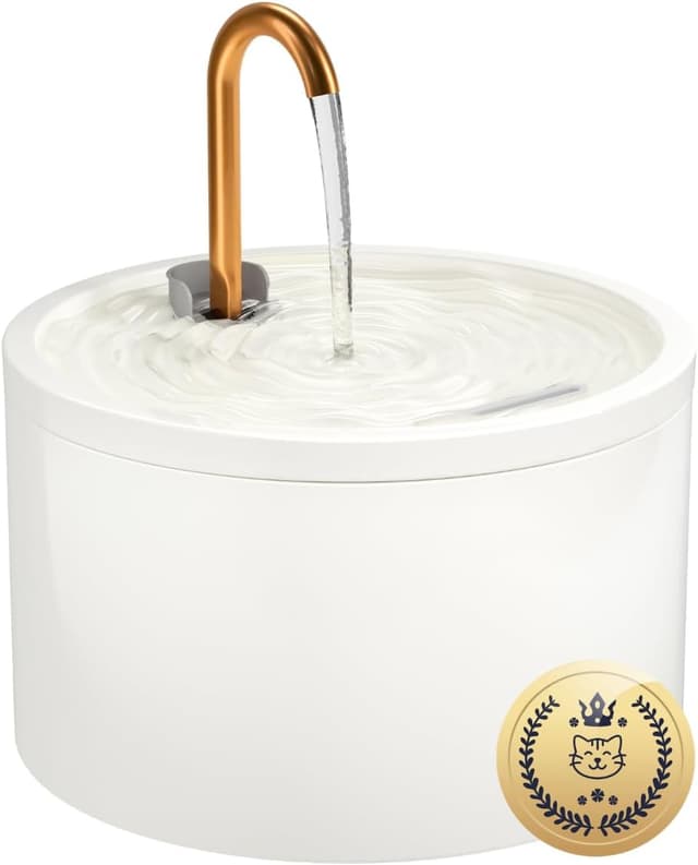 Detalle de Fontaine à eau chat céramique 2,1 L élégante 🐾