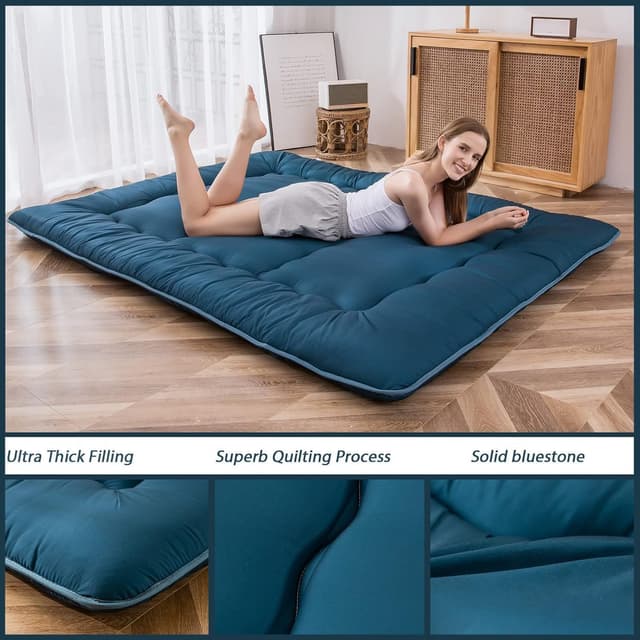 Detalle de MAXYOYO Japanese floor futon mat Double