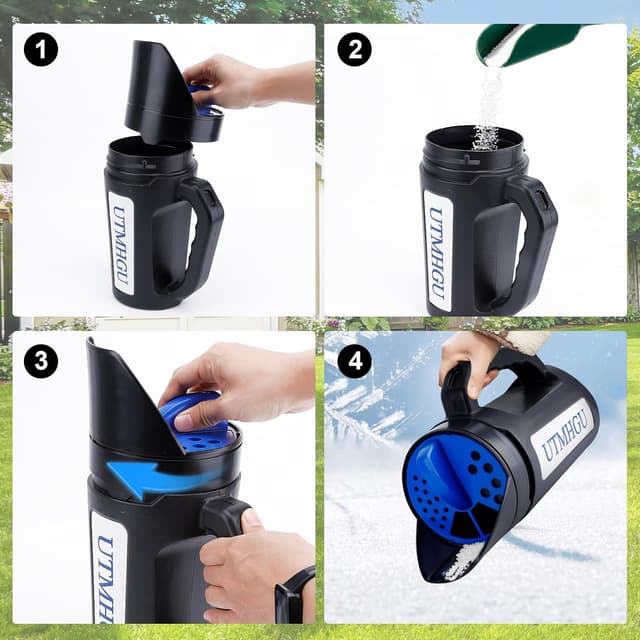 Thumbnail 5 de UTMHGU 3-in-1 Handheld Spreader for Grass Seed, 2.5L 📈