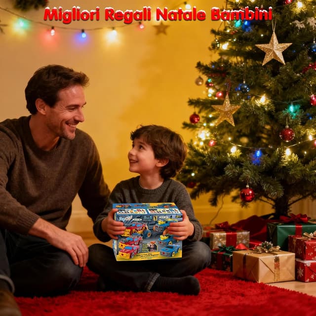 Detalle de Pup Go Auto 3-in-1 smontabile con trapano elettrico e 46 pezzi (rosso)