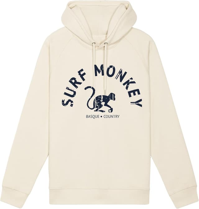 Thumbnail 6 de Surf Monkey Hoodie écologique à capuche en coton biologique GOTS (85% coton bio, 15% polyester recyclé)