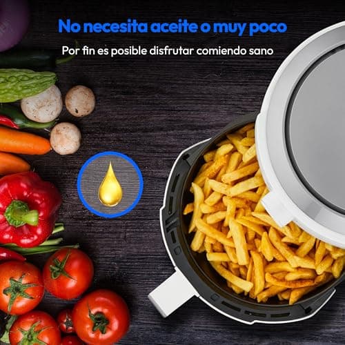 Detalle 2 de MEDION Freidora de aire caliente LIFE P30 L (MD13020), 4,7 l y 1.500 W