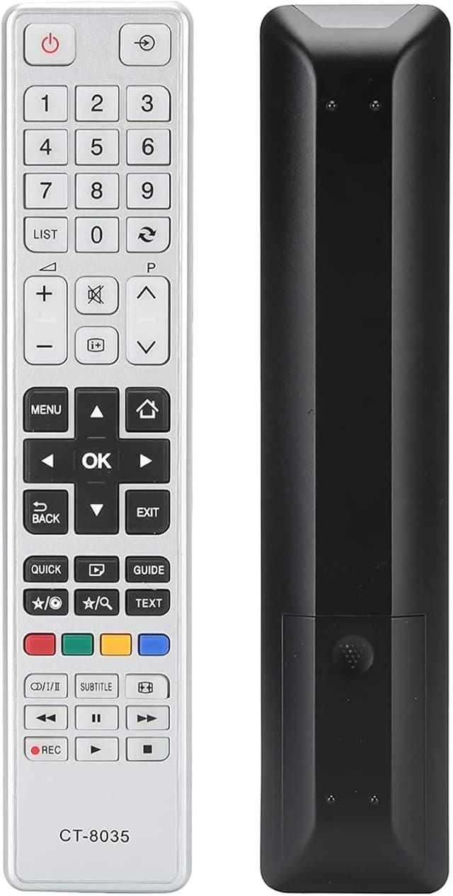 Detalle de VINABTY CT-8035 replacement remote for Toshiba TVs