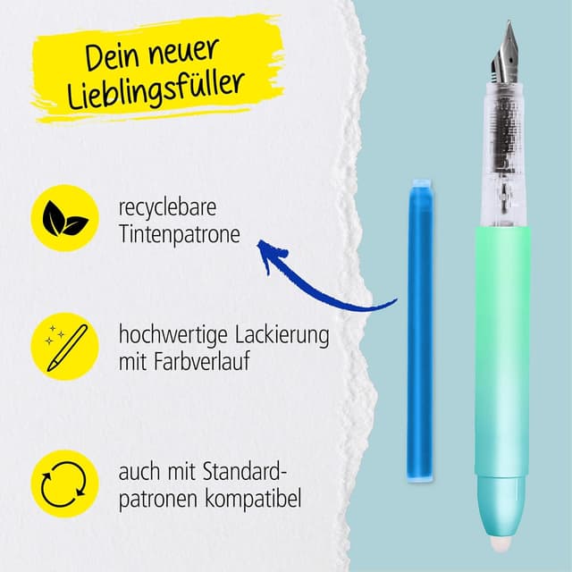 Thumbnail 5 de ONLINE magiXX Turquoise Dream Füllhalter