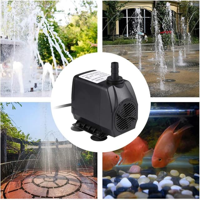 Thumbnail 1 de Homvik Bomba de Agua Sumergible 2500L/H 45W