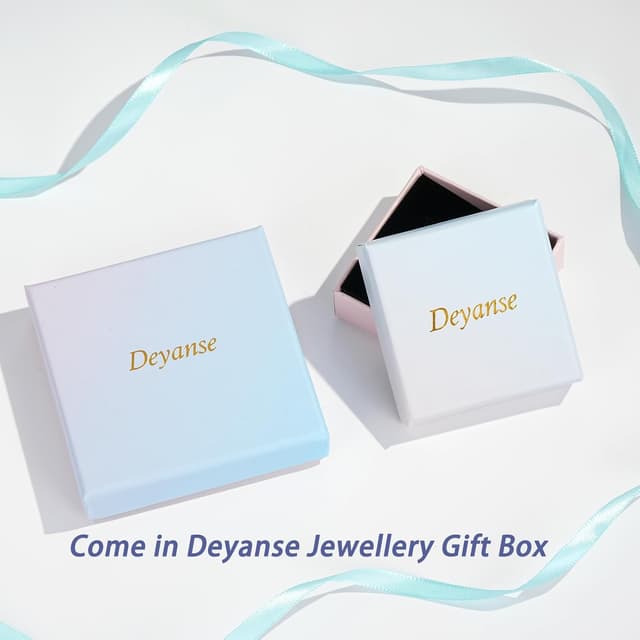 Thumbnail 6 de Deyanse Ohrstecker aus 925 Sterling Silber für Damen – Katzenkopf mit Zirkonia, 8 x 8 mm