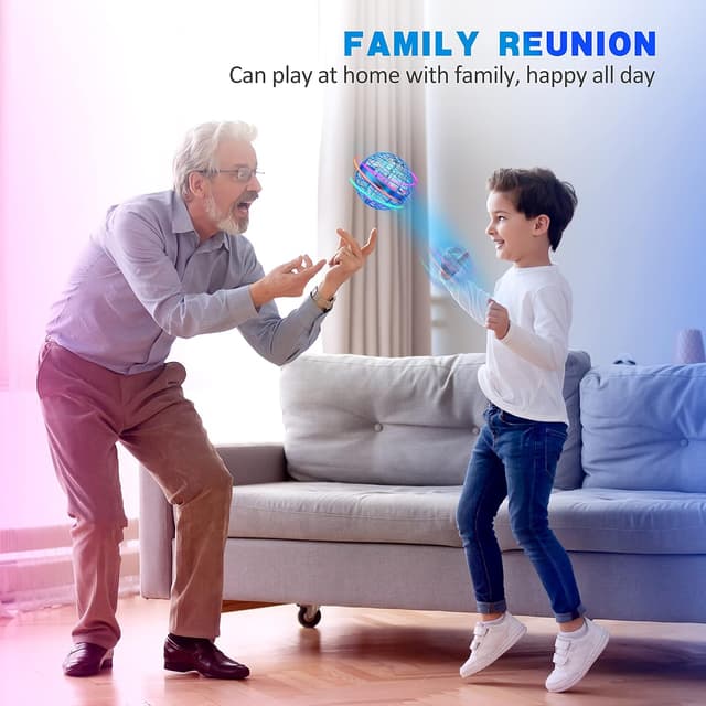 Thumbnail 4 de LEMATRIX Flying Orb Ball Toy Hover Drone 1 🚁