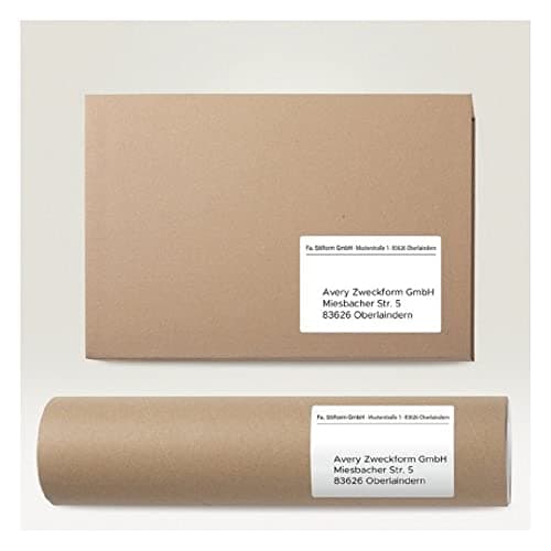 Detalle 2 de Avery Zweckform J8165-25, étiquettes adresses C4 C5 📄
