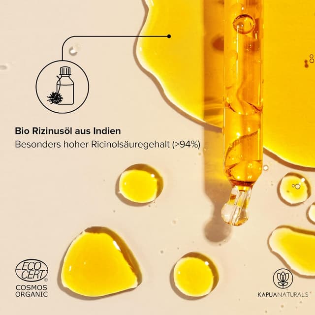 Detalle 2 de Rizinusöl Kaltgepresst Bio 100 ml