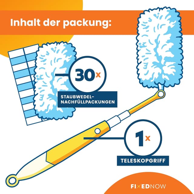 Detalle 2 de FIXEDNOW FixedNow Staubwedel 30er XXL