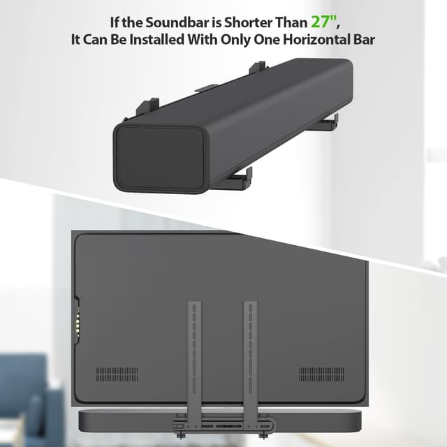 Thumbnail 6 de USX MOUNT Universal Soundbar Mount 3.46–6.06"