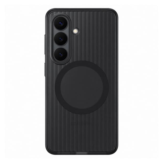 Detalle de Samsung funda rugerizada negra Galaxy S26+