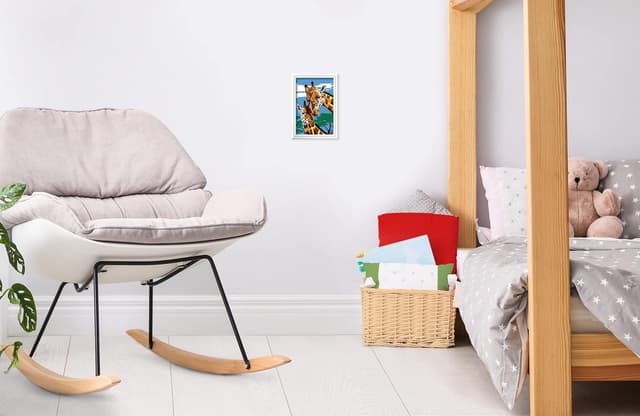 Detalle 2 de Ravensburger CreArt Giraffa: dipingere con i numeri per bambini 7+ (kit con tavole, cornice, pennello e colori)