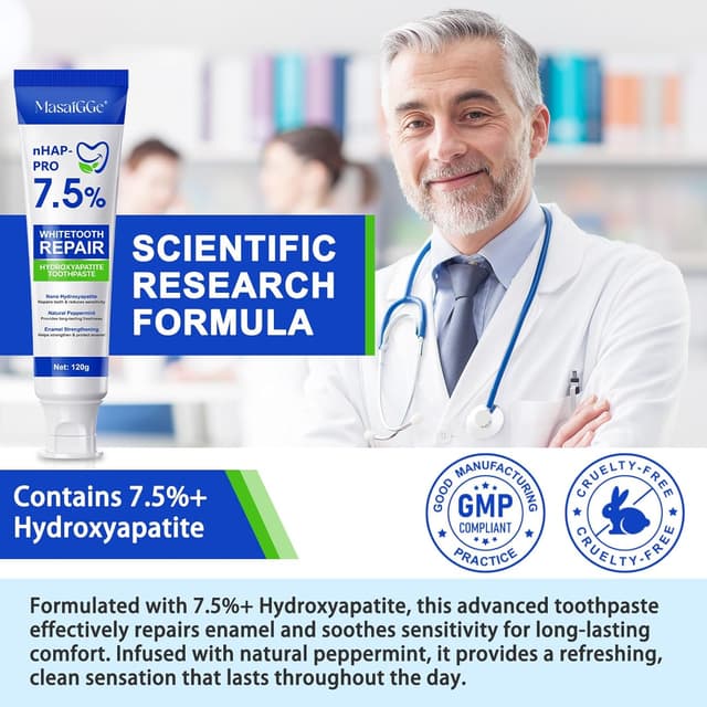 Thumbnail 3 de Feeliville Dentifricio all'idrossiapatite 120 g 🦷