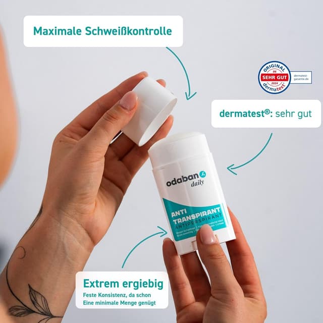 Detalle de ODABAN Set antitraspirante spray e stick