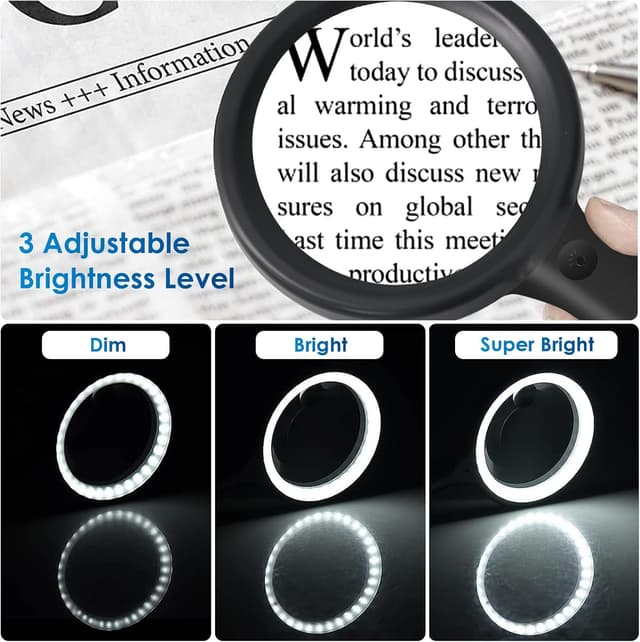 Thumbnail 3 de Lupe mit Licht 30×/60× Vergrößerung 🔍
