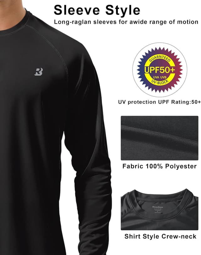 Detalle 2 de Roadbox Mens UPF 50+ Sun Shirt