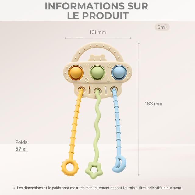 Thumbnail 2 de CAJA Jouet de motricité bébé 6 mois