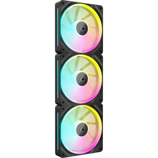 Detalle de Corsair iCUE LINK LX120 RGB Paquete de 3 Ventiladores 120mm