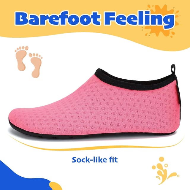 Thumbnail 6 de SAGUARO chaussettes aquatiques enfants (chaussure d’eau / chaussons de plage) : séchage rapide et semelle antidérapante