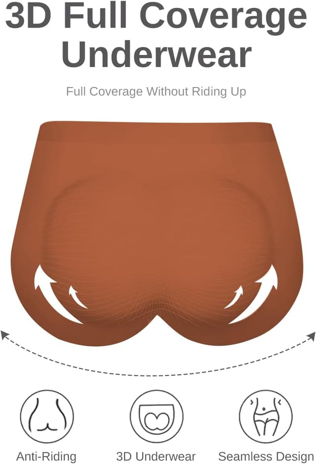 Thumbnail 4 de Seamless High Waisted Briefs 6-Pack