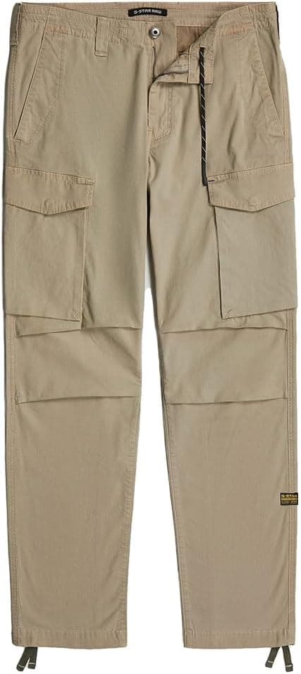 Detalle de G-Star Herren Core Regular Cargo – Cargo-Hose mit Knopf- und Reißverschluss
