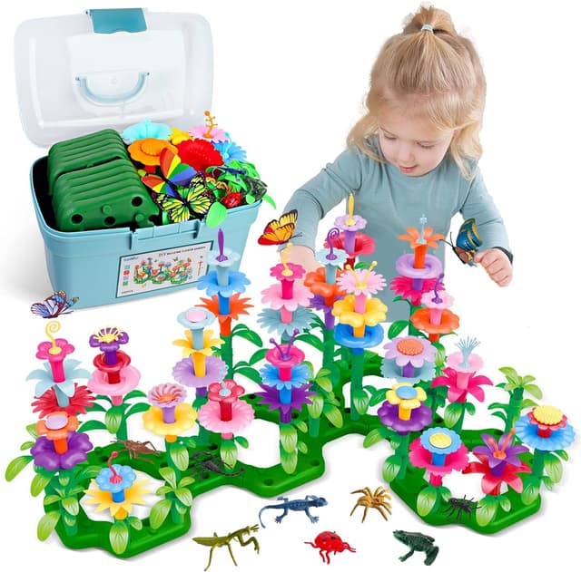 Detalle de Insect Flower Garden STEM Set, 156 PCS