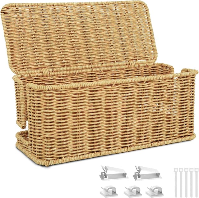 Detalle de IXTRA Handmade Cable Management Box 33cm