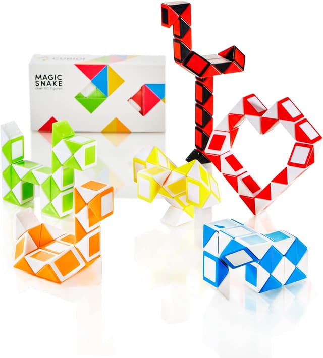 Imagen de CUBIDI Original 6 Mini Serpents Magiques 24 blocs en OfertitasTOP