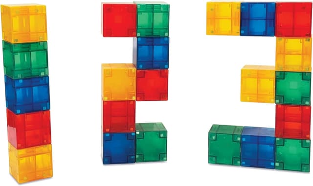 Thumbnail 6 de Crayola Bold Magnetic PIP Cubes Mini Magnetic Blocks Playset (27-Piece Set) for Ages 3+