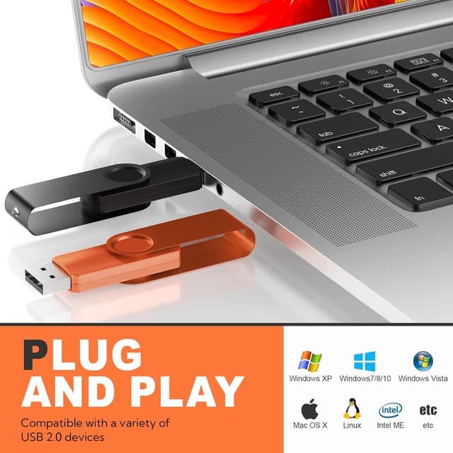 Thumbnail 2 de Uflatek USB Sticks 16GB 10er Set 📦