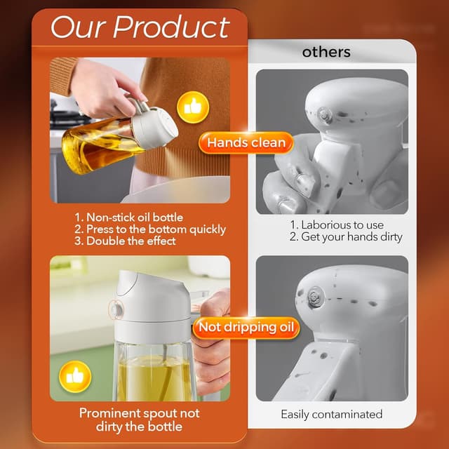 Thumbnail 5 de YARRAMATE 16oz Olive Oil Sprayer 🍶