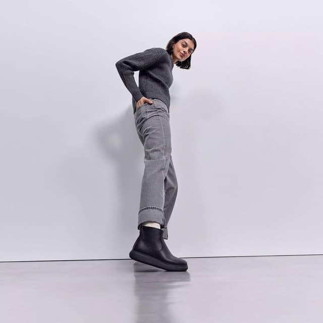 Detalle de Fitflop Women’s iQ-comff Leather Zip Ankle Boots