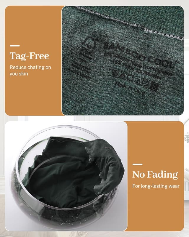 Thumbnail 5 de BAMBOO COOL Womens Boyshort Seamless 5-pack 🩲