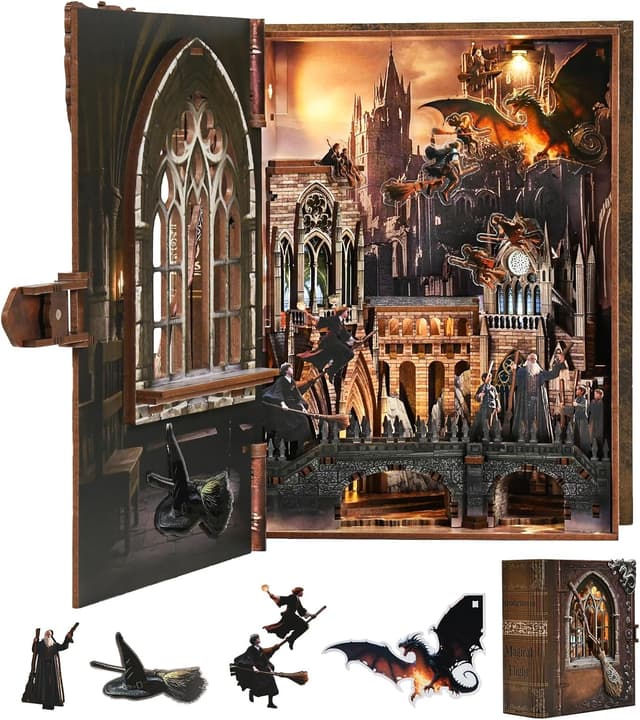 Detalle de MiniCity Book Nook Kit DIY 15+