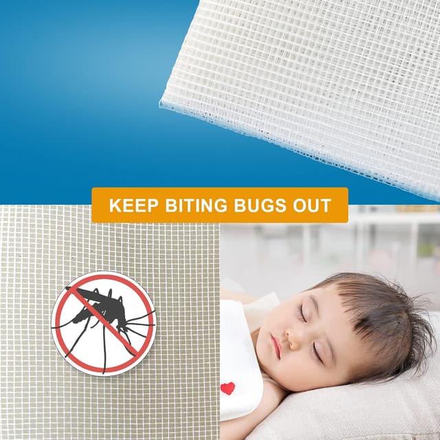 Detalle de NeatiEase magnetic fly screen 100x130 cm