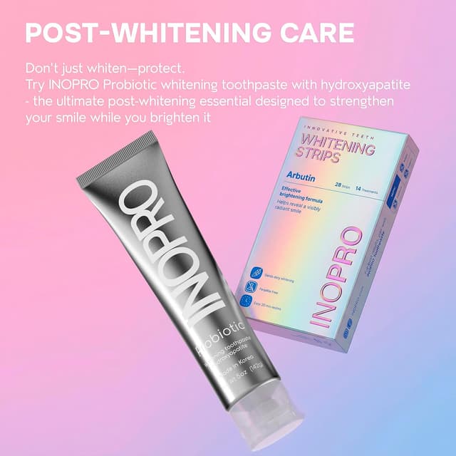 Thumbnail 3 de InoPro 14 Whitening Strips for Sensitive Teeth 🪥