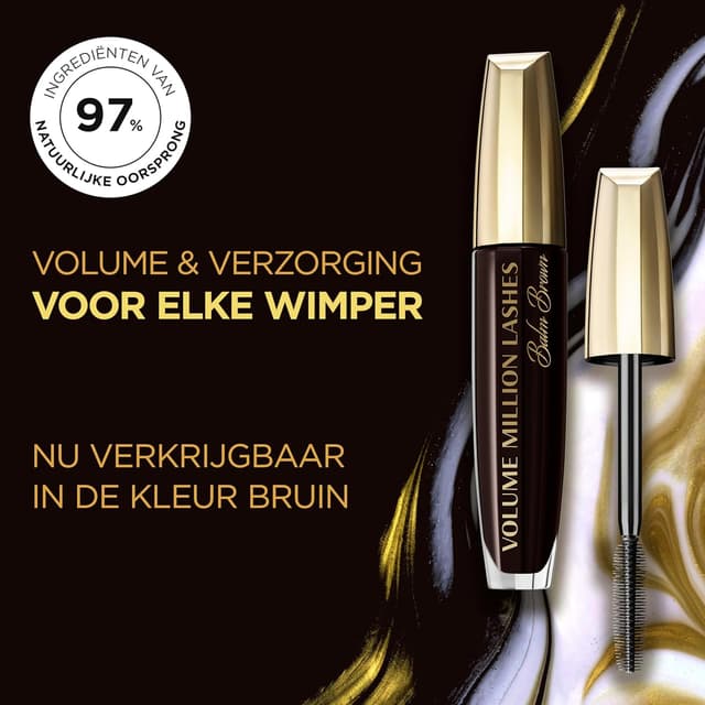 Detalle 2 de L'Oréal Paris Volume Million Lashes Balm Brown (Nr. 01 Brown) – Balm-in-Mascara für braunes Volumen
