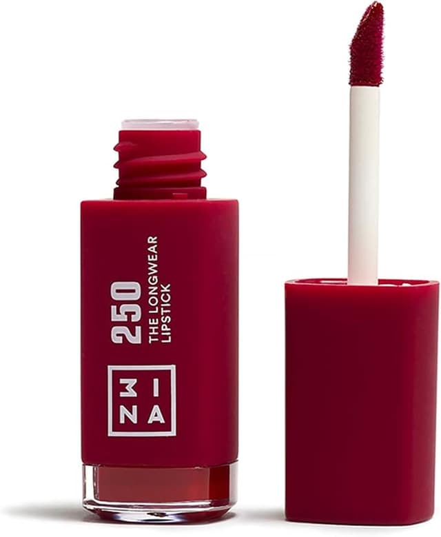 Imagen de 3INA MAKEUP Longwear Lipstick 250 💄 Labial Rojo Matte Hidratante en OfertitasTOP