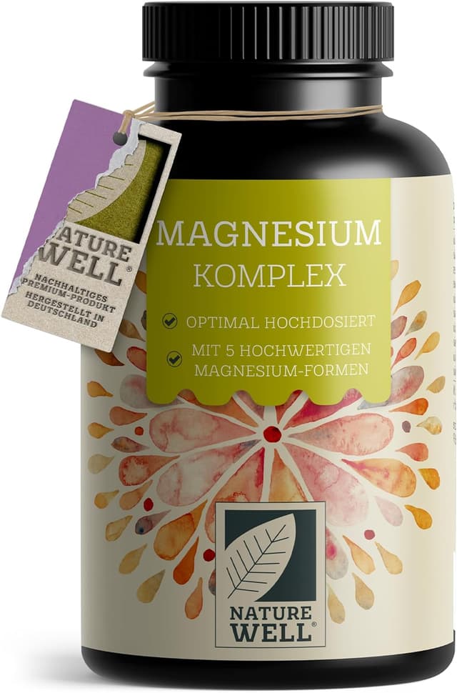 Detalle de NatureWell Magnesium Komplex 180 Kapseln