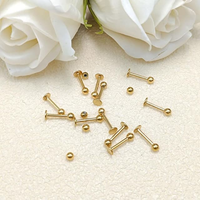 Thumbnail 6 de Gojewen 12er Lippenpiercing Stecker 1,2mm