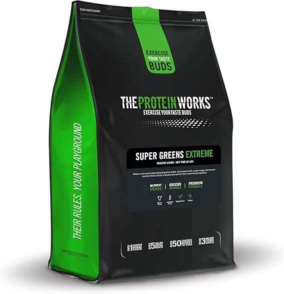 Imagen de THE PROTEIN WORKS Super Greens Extreme 🌱 150 Beneficios Nutricionales en OfertitasTOP