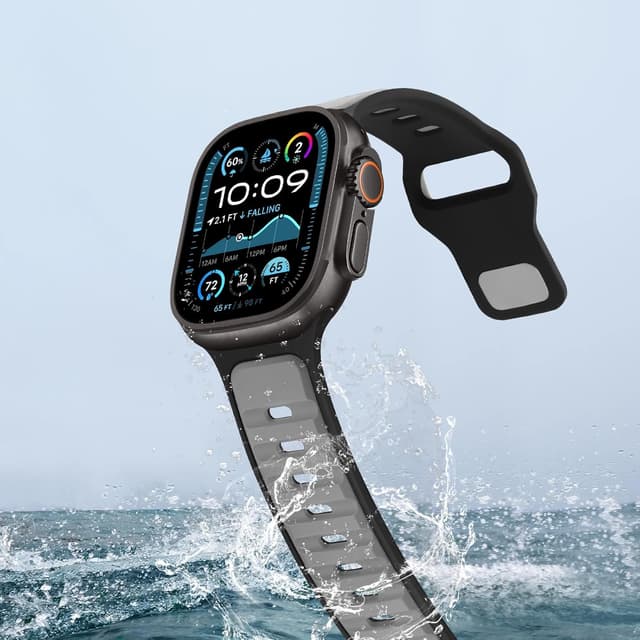 Detalle de Anlinser Sport Strap for Apple Watch 45mm