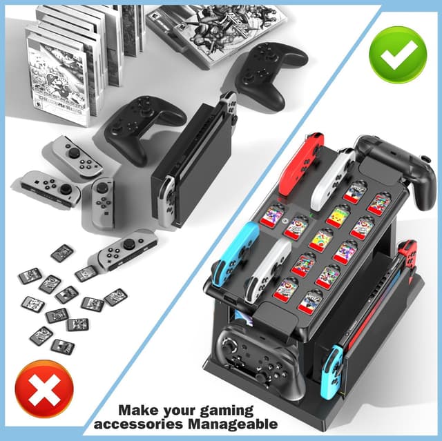 Detalle de Tokluck Switch Storage Tower Charging Dock