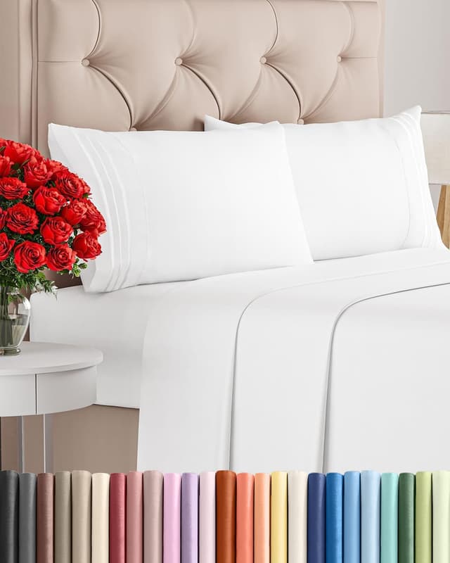 Detalle de 4-Piece Full Bed Sheet Set, 96x81