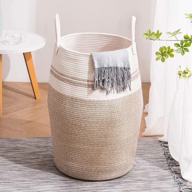 Detalle 2 de YOUDENOVA Cotton Rope Basket 58L