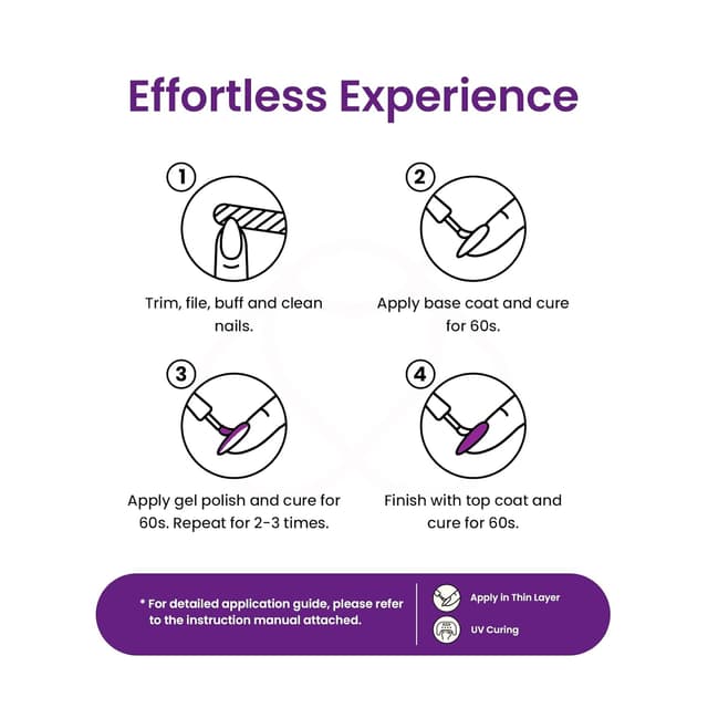 Thumbnail 6 de Beetles UV-Gel Nagellack 15 ml Dunkelbraun (Blanchett, Farbnr. a228) für LED-Maniküre