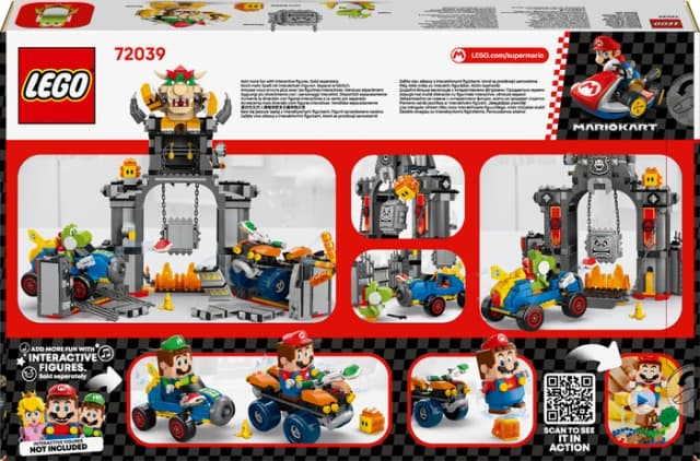 Thumbnail 6 de LEGO Super Mario Mario Kart – Bowsers Festung 72039