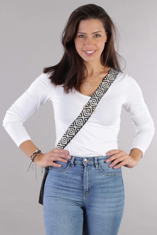 Thumbnail 5 de styleBREAKER Bolsillos correa de hombro patrón azteca 73–134 cm