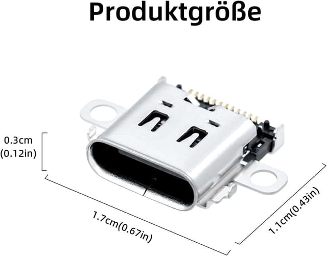 Detalle 2 de Ersatz USB-C Ladebuchse für Switch